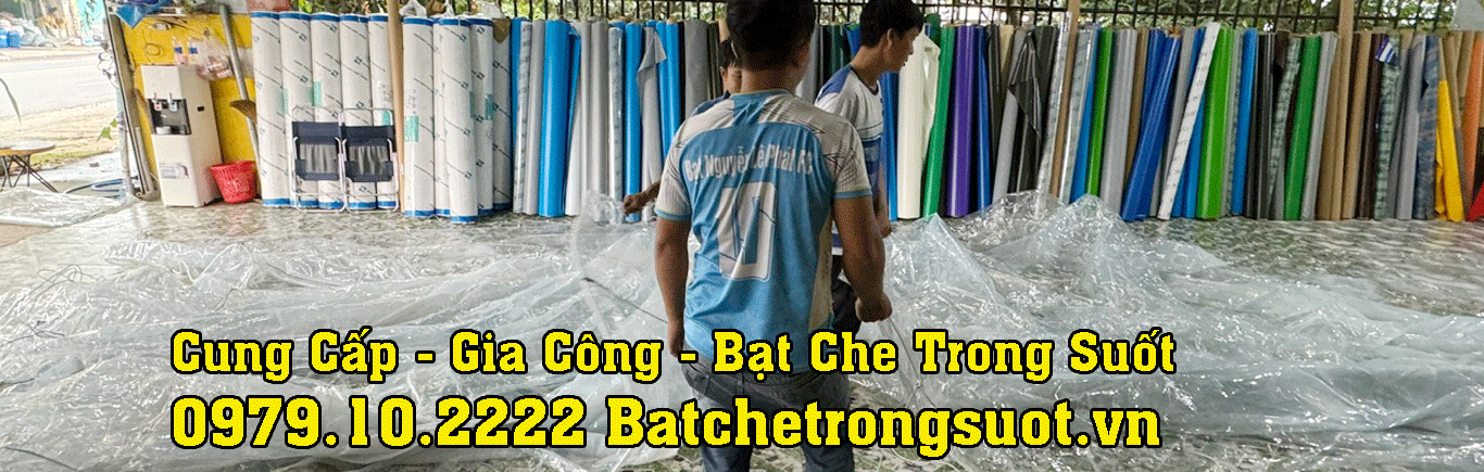 Bạt Trong Suốt Che Mưa Nắng Mưa