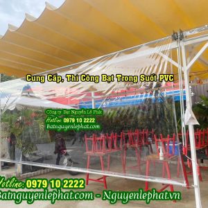 Bạt thả che nắng mưa trong suốt